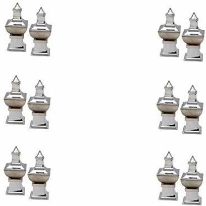 Rab Silver, Beige Rod Rail Bracket