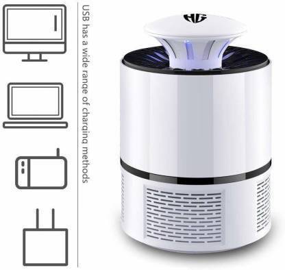 Life Boost Mosquito Killer Lamp Portable USB Electric No Noise Non-Toxic Anti Mosquito Insect Bug Zapper Trap Killer, for Indoor and Outdoor Electric Insect Killer Electric Insect Killer Indoor, Outdoor