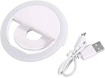 HIFY White Colour TIK Tok Selfie Ring Light with 3 Level and 36 LED for Tablet, Smart Phones, Laptop, Camera Photography, Video Photo Shoot Flash Ring Flash