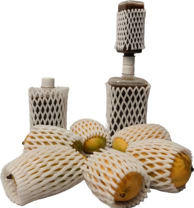 Simandhar fruit and bottle protection cover net (50mm width, 20 meter length) Polypropylene Fruit & Vegetable Basket