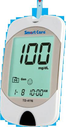 स्मार्ट केयर Blood Glucose Monitoring System ग्लूकोमीटर