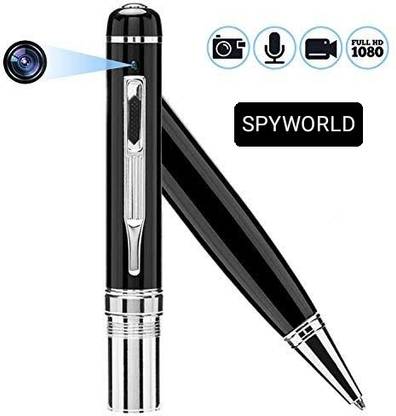 Spy World SPY Pen Camera BPR-8 Protable Recorder-6 (Silver Black) Security Camera