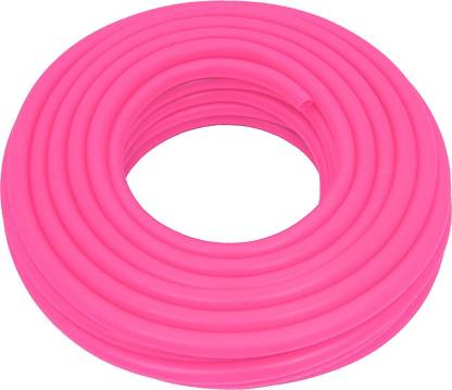 HOKiPO 0.75 inch 10 meter long Flexible PVC Water Hose Pipe for Gardening, Cleaning & Car Washing, Pink (IN-458) Hose Pipe