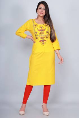 Women Embroidered Kurta