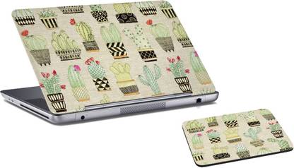 RADANYA Peyote Cactus Laptop Skin and Mouse Pad Combo Set RDLSPD0348 Combo Set