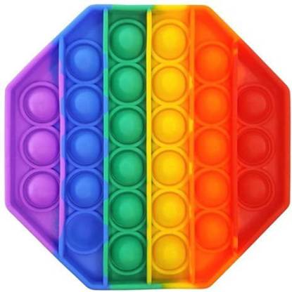 SWISS WONDER Simple Fidget pop it for Kids (Rainbow)-SX-358
