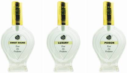 The perfume Store SWEET SOUND LUXURY Regular Pack of 3 Eau de Parfum  -  180 ml