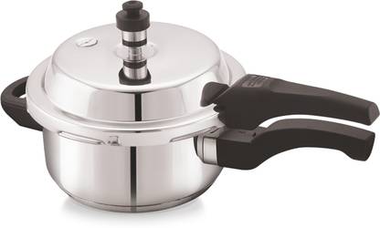 cello IB Stainless Steel Outer Lid Chef Pressure Cooker 2 L Outer Lid Induction Bottom Pressure Cooker