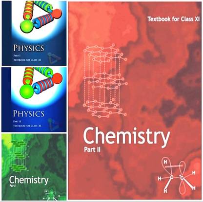 NCERT Class 11th Physics Part 1 And 2 Chemistry Part 1 And 2