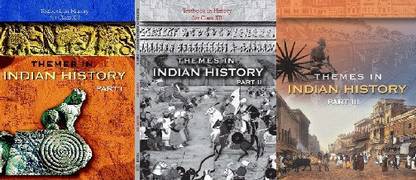 NCERT- Theams In Indian HISTORY BOOK FOR CLASS-XII (12th),Part-I,II & III, (Set Of 3 Books) (Paperback, NCERT)