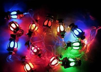 Shopping Dust 18 LEDs 3.18 m Multicolor Steady Lantern Rice Lights