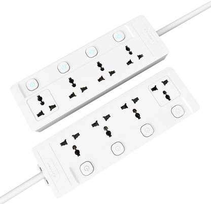 Cablet 4 way Extension Board , 4 switches , 3 m cable 4  Socket Extension Boards