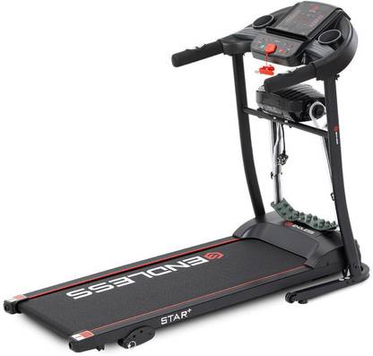 Endless Star Plus Treadmill for Home Use - Max Speed 12Km/h with 12 Preset Workouts Treadmill (Max Weight:90 kg)