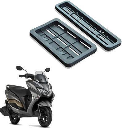 autoformonix Bike Number Plate Frame Standard Size for Suzuki Burgman Bike Number Plate