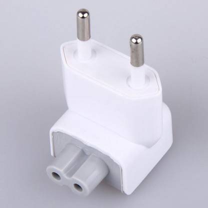 FAVHOME Indian Style/EU Plug Adapter Duck Head for Power Adapters of Apple MacBook,Powerbook, Pro, Air, iPod, iPhone, iPad, iBook Worldwide Adaptor