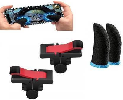 StyleIIn Shoot/Aim R1 L1 Mobile Trigger & Finger Sleeve For Pubg,Call Of Duty,Free Fire  Gaming Accessory Kit