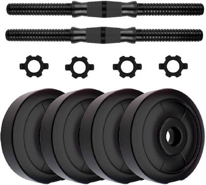 Sporto Fitness 20 KG DUMBBELL BLACK Adjustable Dumbbell