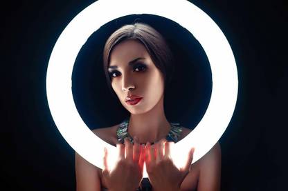 Planetoid LED Ring Light For Professional Video Creators on YouTube and Instagram Short Ring Flash