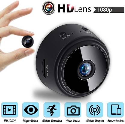AVOIHS Mini Spy Camera WiFi Hidden Camera Wireless HD 1080P Indoor Outdoor Home Small Spy Cam Security Cameras/Nanny Cam Built-in Battery with Motion Detection Security Camera
