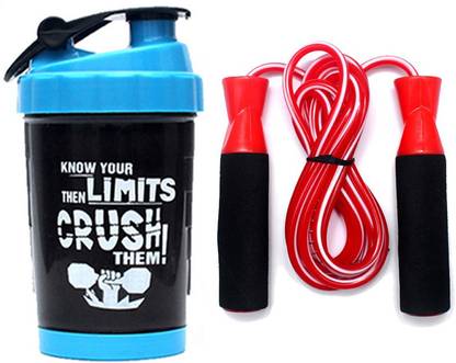 RIO PORT Shaker with Foam Rope Red Fitness Accessory Kit Kit