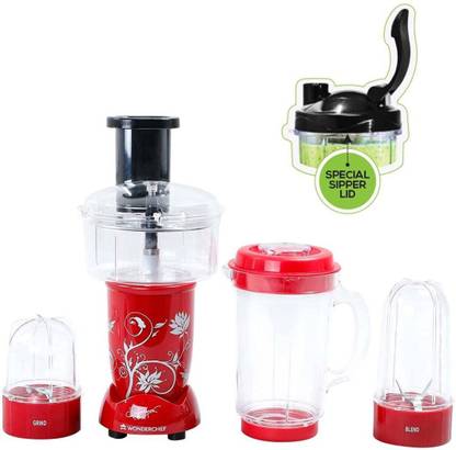 WONDERCHEF Nutri-Blend 400 W Juicer Mixer Grinder