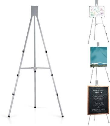 Techfab Portable Presentation Tripod Stand For Whiteboard & Notice Board & Painting Board | Suitable For Presentation | Light Weight | Suitable For Size Upto 5x3ft White board