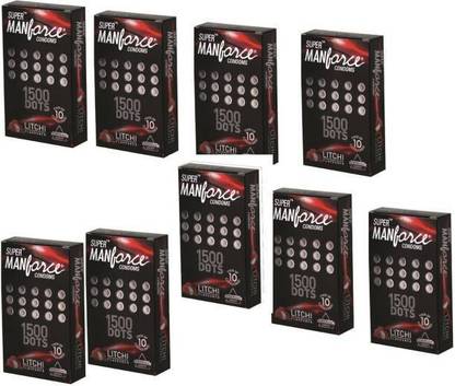 MANFORCE Jumbo Combo Pack (set Of 9, Sheets 90) Condom