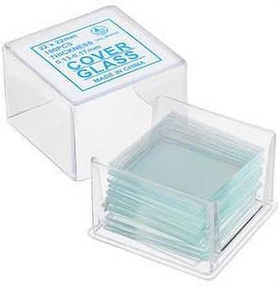 MOWELL Glass Micro Cover Slips 22mmx22mm - Microscope Slide Covers Blank Cover Slip