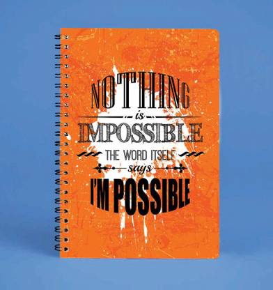 Color Crafts Motivational Design Note book, To Do, Hand Made , Diary Personal Use Note Book A5 Notebook Plan Paper 160 Pages
