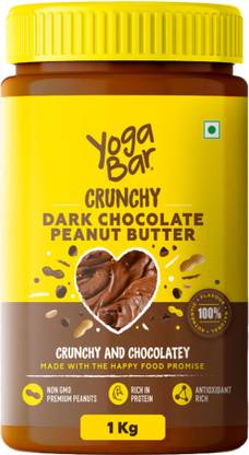 Yogabar Crunchy Dark Chocolate Peanut Butter