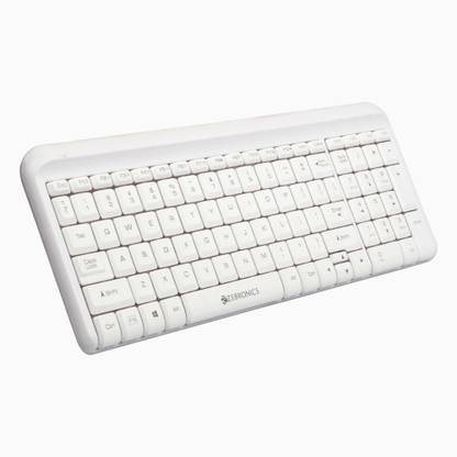 ZEBRONICS Zeb-Glide / Multimedia, Rupee Symbol Key, Gold Plated USB Connector Wired USB Standard Desktop Keyboard Compatible with Desktop, Laptop, Mac