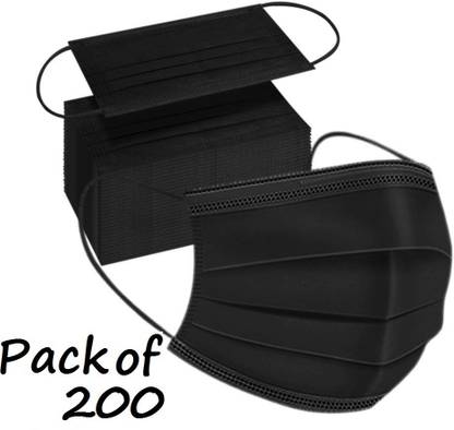 Wellstar Disposable Face Masks, Facial Mouth Cover, 3 Ply Filter Protectors with Elastic Earloops, Breathable Non-woven Disposable Face Masks, Facial Mouth Cover, 3 Ply Filter Protectors with Elastic Earloops, Breathable Non-woven Non-Washable, Water Resistant Surgical Mask