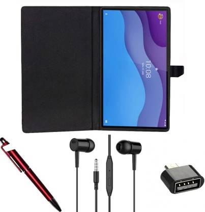 taktale Cover Accessory Combo for r Lenovo Tab M10 HD 10.1 Inch 2020 2nd Gen TB-X306X / TB-X306F (Black)