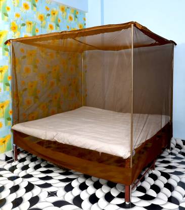 Fabrachana Cotton Adults Washable MP 101- Khaki Mosquito Net