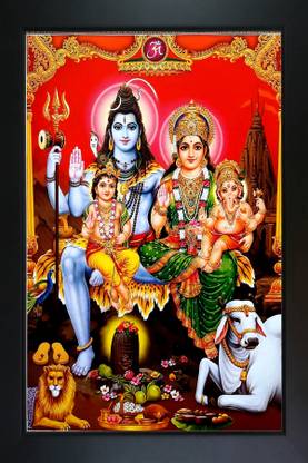 RV SALES shiv parivar Religious Frame