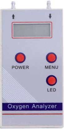 Kostech Ultrasonic Oxygen Analyzer, Concentration, Flow Rate, Pressure for Oxygen Concentrator I Oxygen Concentration Purity Analyzer Portable Oxygen Analyzer Oxygen Analyzer Respiratory Exerciser