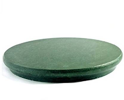 हीमो Marble Chakla/Marble Roti Maker/Phulka Maker/Marble Ring Base Rolling Board, Size 09 Inch बोर्ड