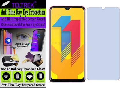 TELTREK Tempered Glass Guard for VIVO Y11 (Impossible UV AntiBlue Light)