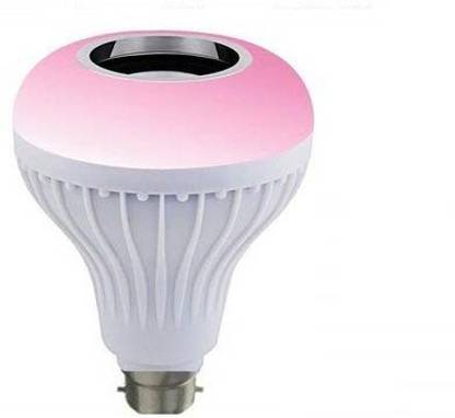 Webilla LED Wireless Light Bulb Speaker, RGB Smart Music Bulb, E27 Base Color Changing with Remote Control for Party Compatible with All Bluetooth Devices Smart Bulb