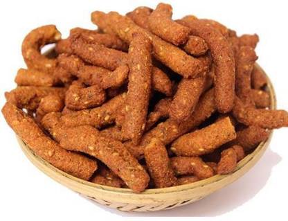 GO HUNGRY Fulwadi Gathiya| Crunchy, Lightly Spiced Snack | Healthy with no preservatives | Indian Namkeen Nashta | Authentic Regional Preparation | Traditional Indian Snacks | Party Snacks 250GM