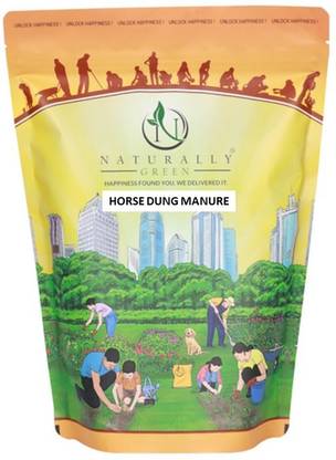 Naturally Green Natural Horse Dung Manure 10kg Manure