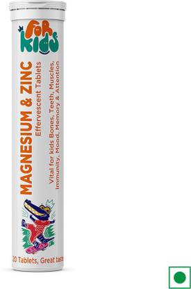 ForKids Magnesium + Zinc for kids with Magnesium Citrate Magnesium Bisglycinate