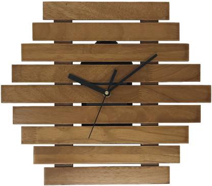 Crimson Knot Analog 30.5 cm X 25.4 cm Wall Clock