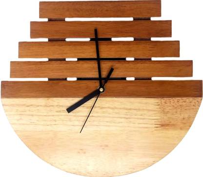 Crimson Knot Analog 26 cm X 29 cm Wall Clock