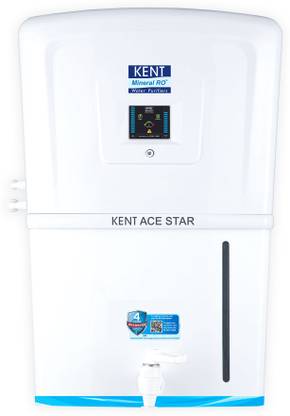 KENT Ace Star 8 L RO + UV + UF + TDS Water Purifier with Digital Display  (White)#JustHere