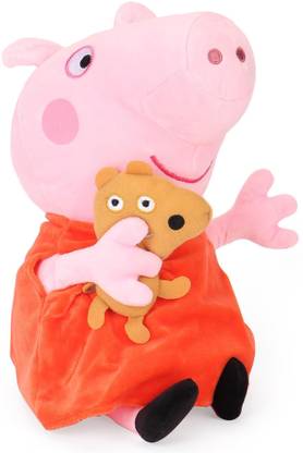 Peppa Peppa Pig With Bear Plush 30 cm  - 30 cm