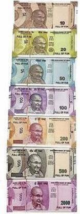 s yuvraj Fake Dummy Notes for playing (100*3=300 Notes) (Rs.50, Rs.100, Rs.200 Notes) Currency Gag Toy (Multicolor)