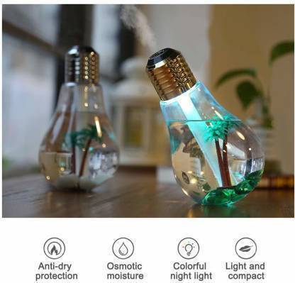 ATKT Room Beatles Cool Mist 360 Degre Rotation LED Light_A35 Humidifier