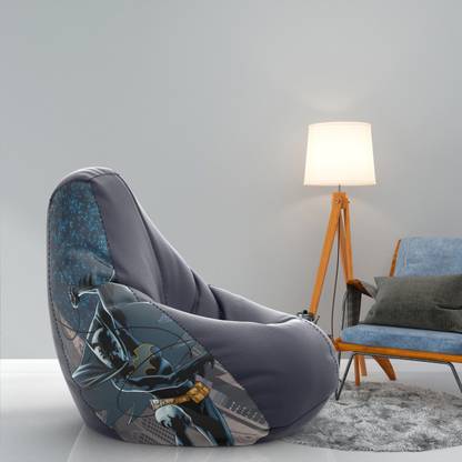 BATMAN Jumbo Teardrop Bean Bag  With Bean Filling
