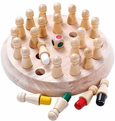 Tod2Teen 6 Colors Match Stick Color Trap Chess Board Game(Plastic) for Kids - Multicolor Strategy & War Board Game